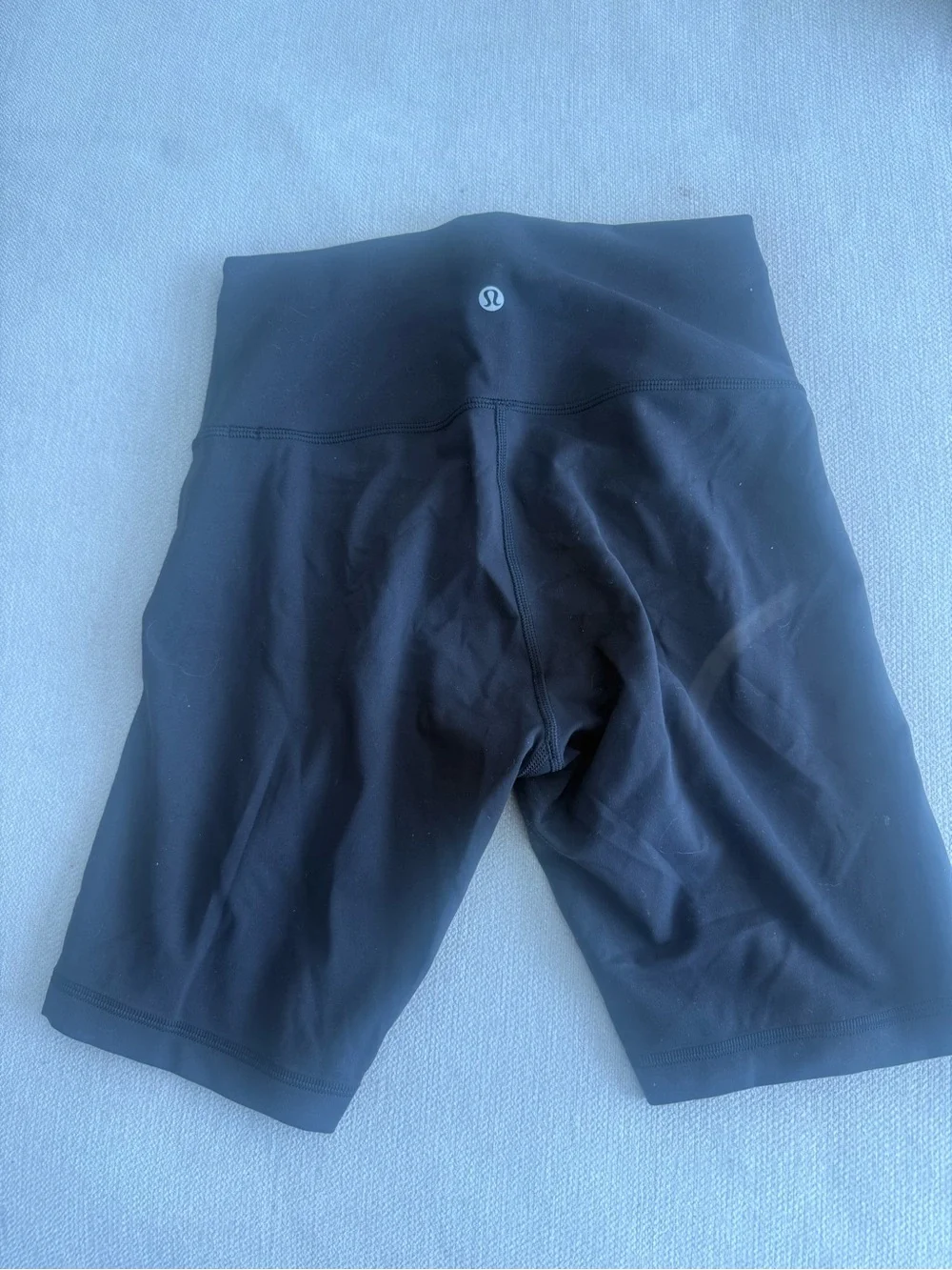lululemon athletica Black High-Rise Bike Shorts